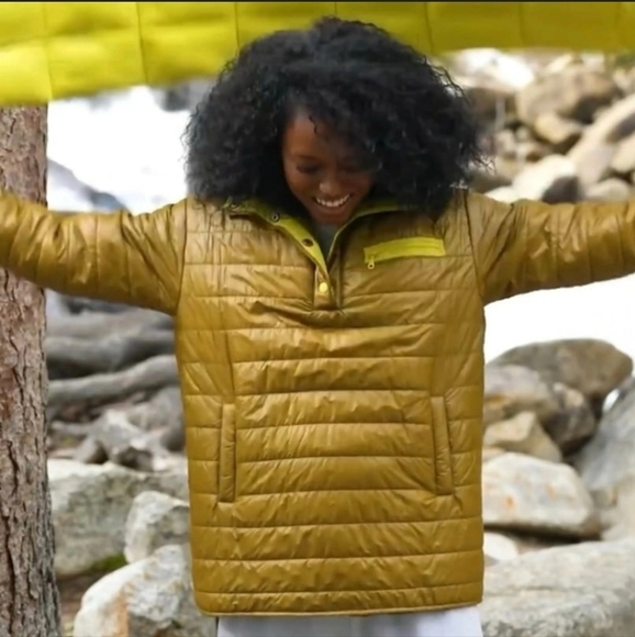 Women's Offline By Aerie Oversize Pullover Puffer Jacket Quiet Luxury, Small - Picture 1 of 4